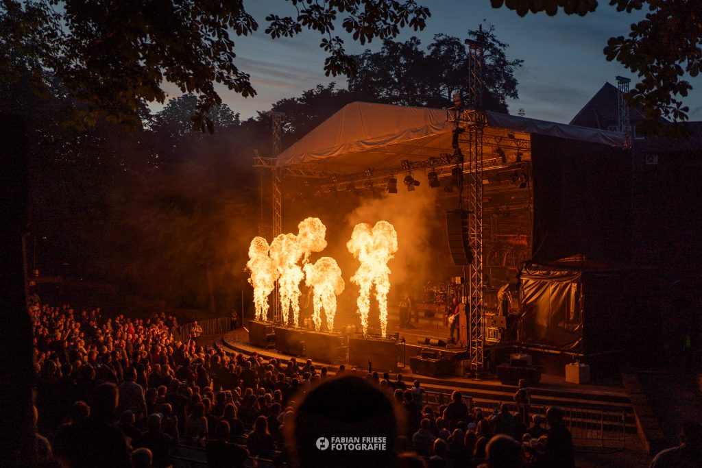 Stahlzeit, Sommerkultur Dinslaken, 04.08.2023,
Foto: Fabian Friese