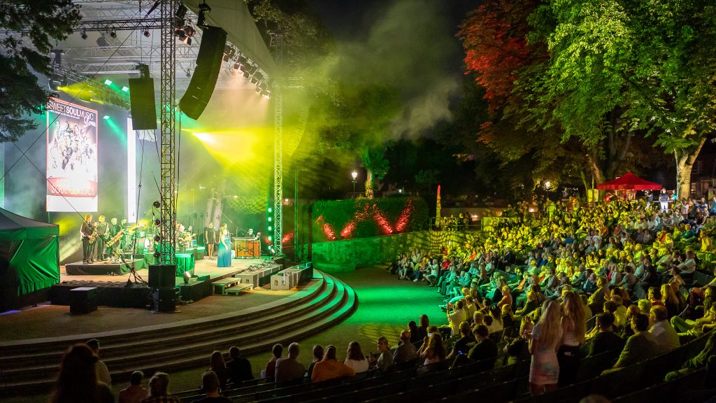 Sweet Soul Music Revue, DIN Event Sommerkultur 2021, 21.08.2021
Foto: EIBNER / Fabian Friese